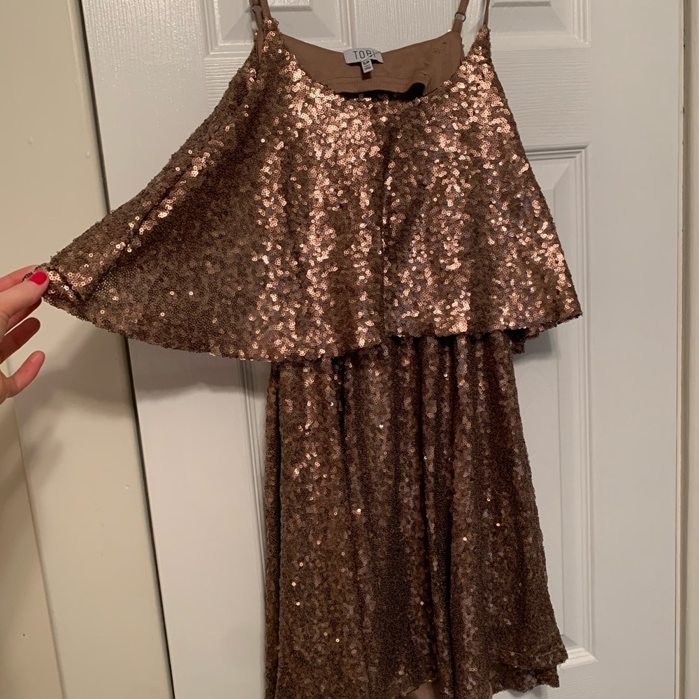 Cooper sequenced mini dress. Never worn